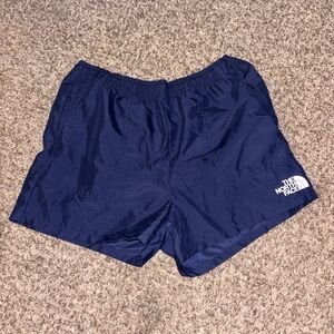The North Face Dark Blue Athletic Shorts